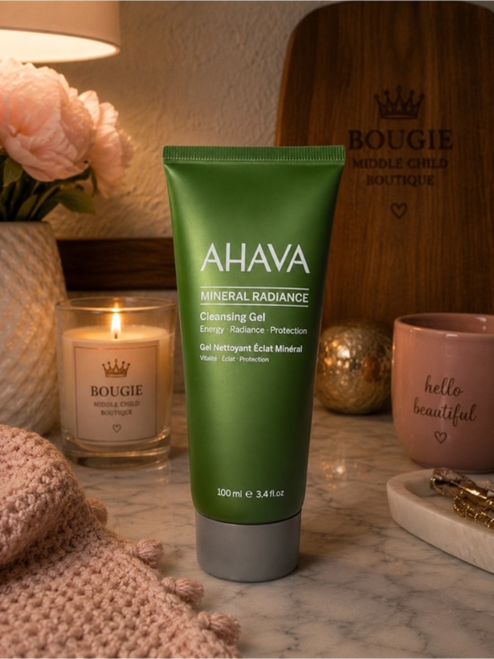 AHAVA Mineral Radiance Cleansing Gel | Dead Sea Minerals | NEW